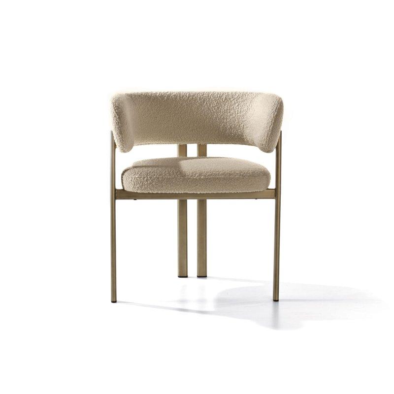 Metal Kolçaklı Döşemeli Sandalye - 147177