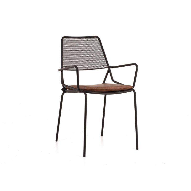 Metal Kolçaklı İstiflenebilir Sandalye - 147666