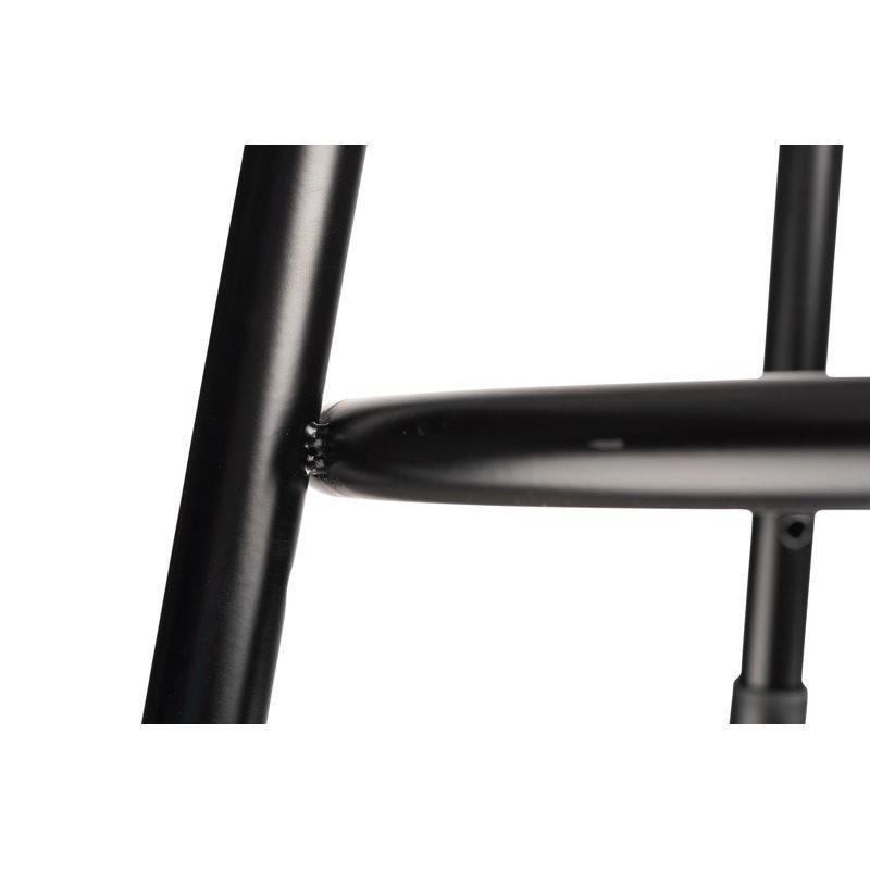Metal Kumaş Döşemeli Yüksekliği Ayarlanabilir Ayak Destekli Ergonomik Bar Tipi Çalışma Sandalyesi 2li Set - 148689