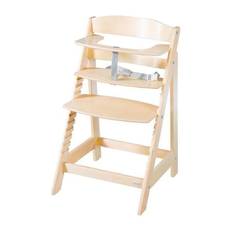 Naturel Ahşap Ayarlanabilir Büyüyebilen Mama Sandalyesi - 162658