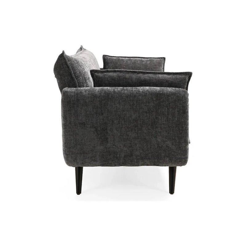 Ördek Mavisi Ahşap Ayaklı Yataklı Koltuk - 212 cm - 155509