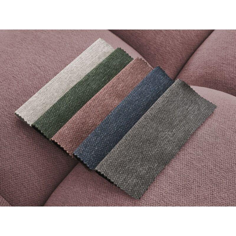 Pembe Kırçıllı Kumaş 5 Kişilik Panoramik Sabit Koltuk - 440 cm - 154002