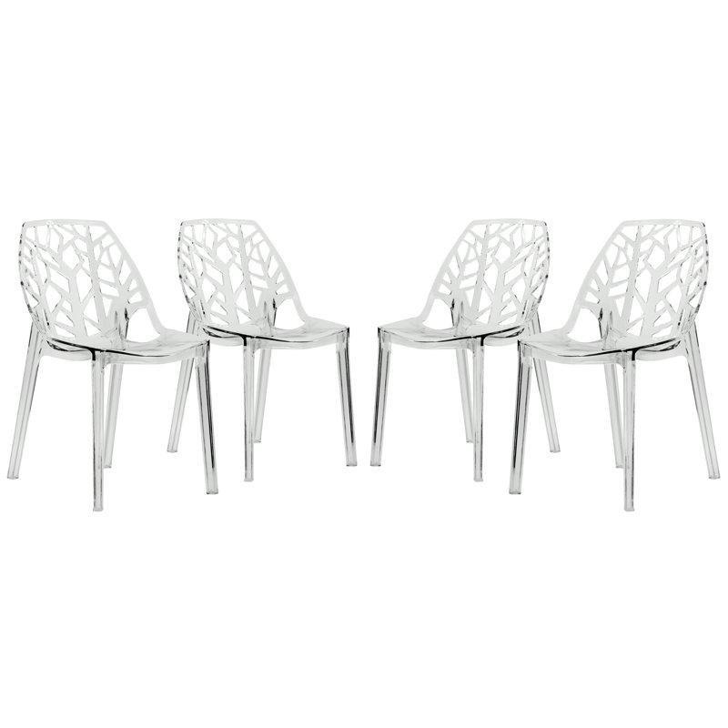 Plastik İstiflenebilir Şeffaf Sandalye - 146775