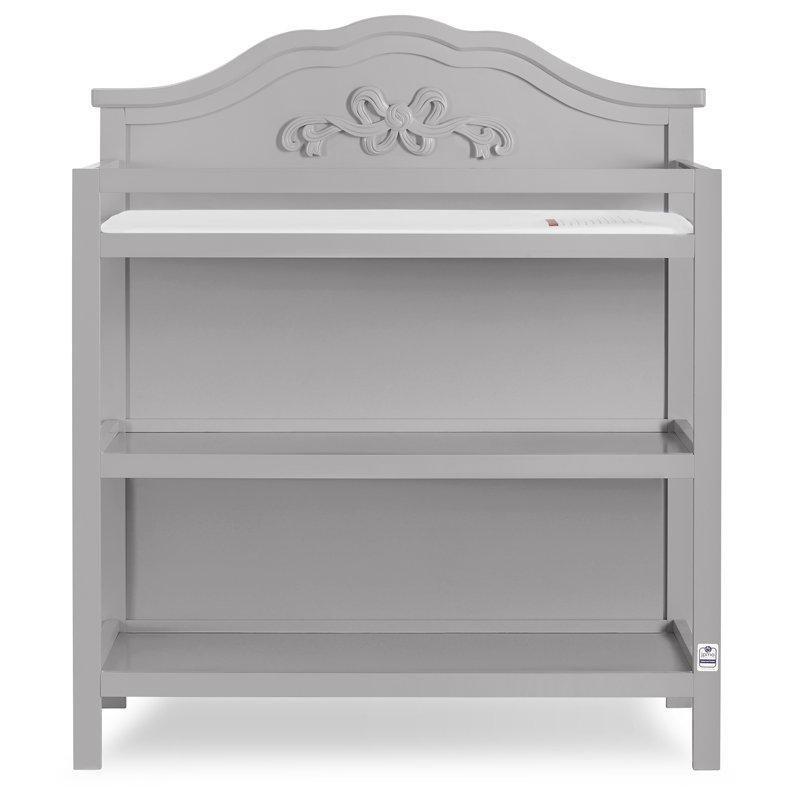 Platin Masif Çam Ağacı 2 Raflı Minderli Alt Değiştirme Masası - 49x94 cm - 162913