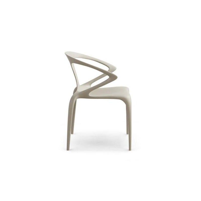 Polikarbonat İstiflenebilir Kolçaklı Sandalye - 60x80x57 cm - 147504