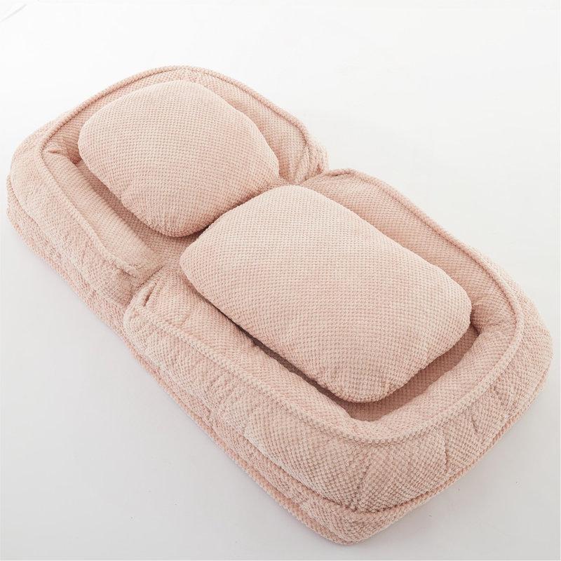 Polyester 5 Kademeli Ayarlanabilir Yatağa Dönüşen Katlanır Puf Koltuk - 176x89 cm - 157432