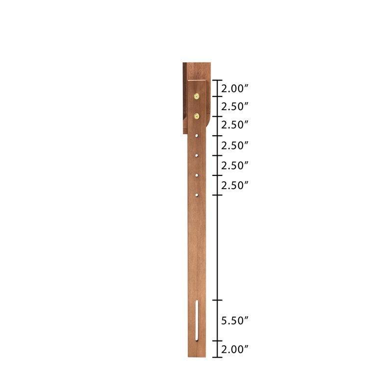 Rattan Çift Kemerli Panel Yatak Başlığı - 199 cm - 144645