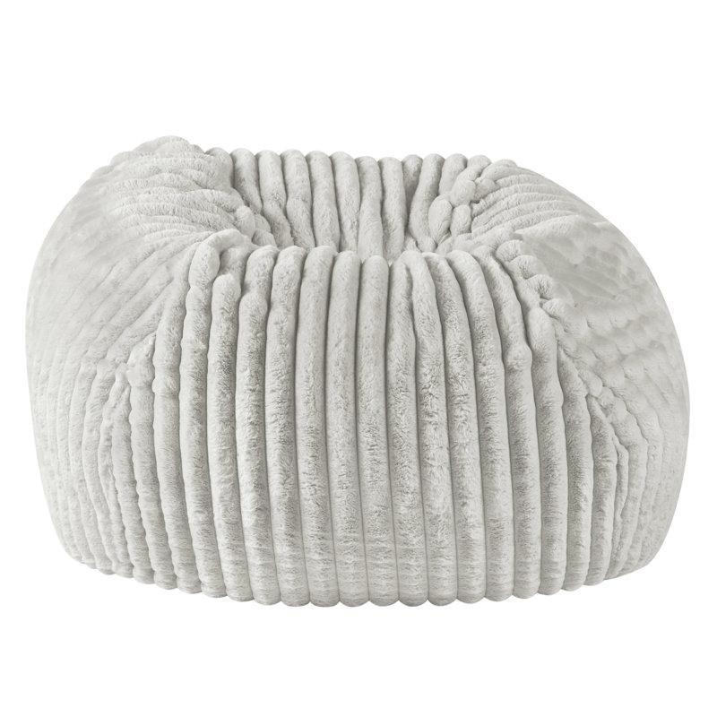 Sherpa Dokulu Polyester Çıkarılabilir Kılıflı Puf Koltuk - 102x102x102 cm - 157387