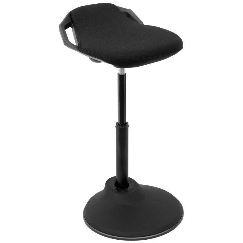 Siyah Kumaş Ergonomik Yüksekliği Ayarlanabilir Bar Tipi Çalışma Sandalyesi - 148683