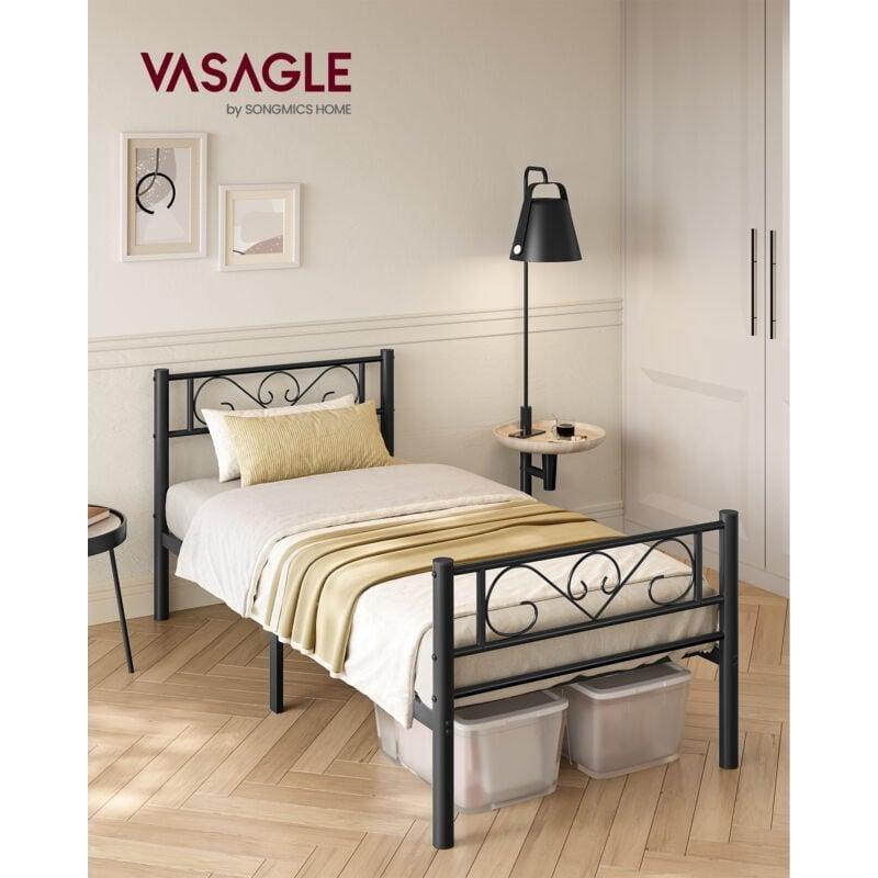 Siyah Metal Kolay Kurulum Baza - 90x190 cm - 143642