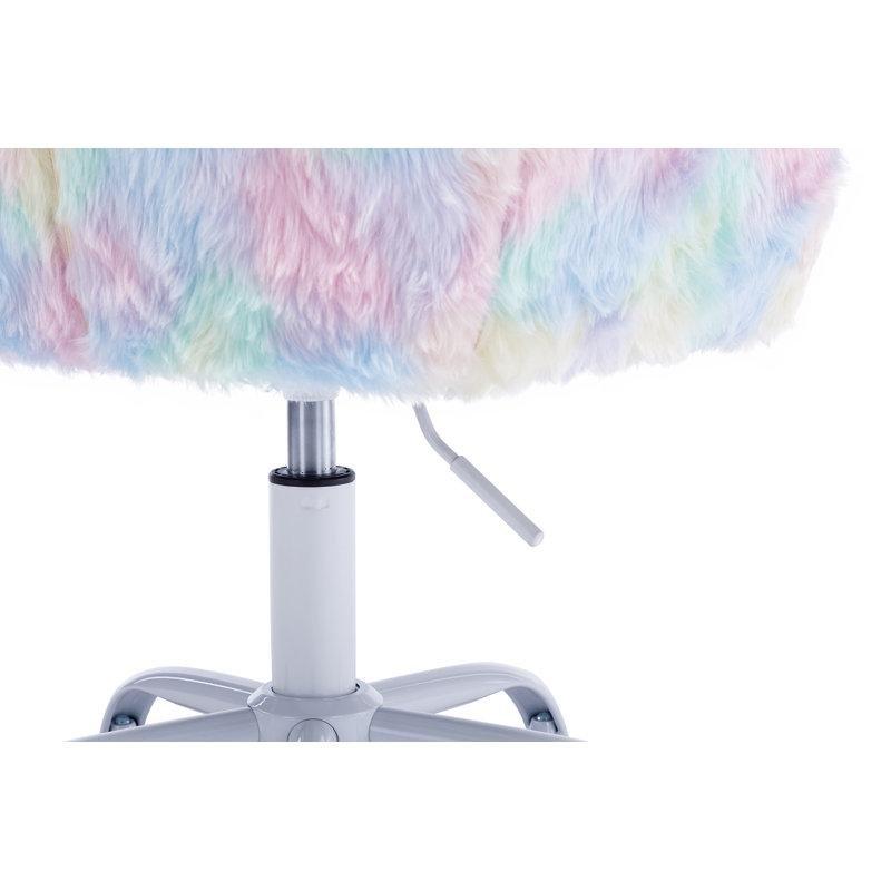 Suni Kürk Yüksekliği Ayarlanabilir Tekerlekli Çocuk Sandalyesi - 146715