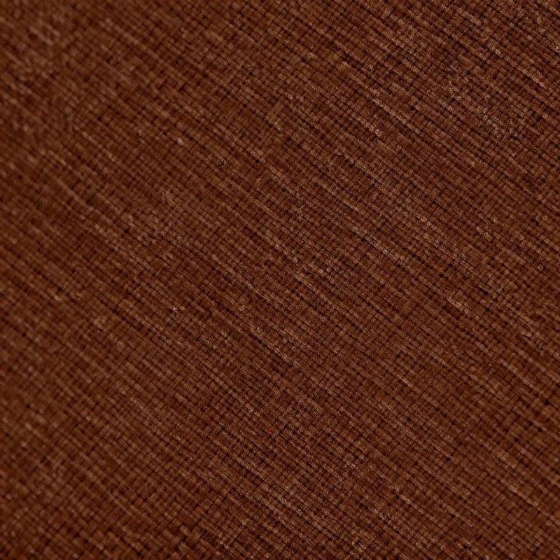 Terracotta Kumal Kumaş Kuş Tüyü Dolgulu Metal Ayaklı Üçlü Koltuk - 215 cm - 154515