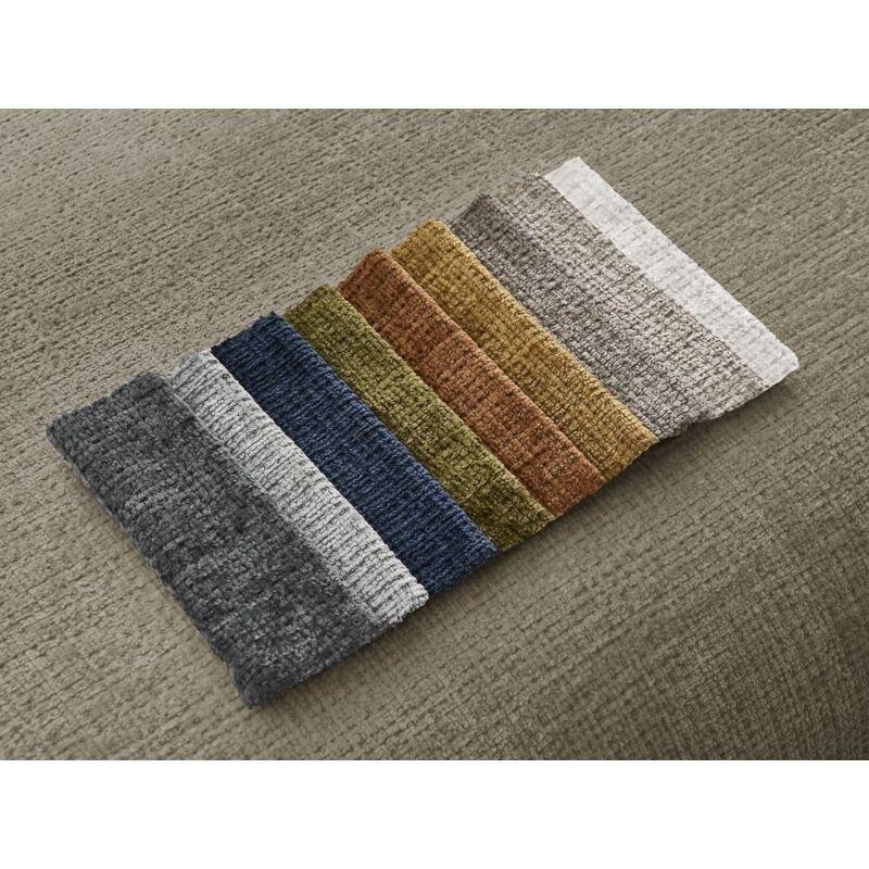 Vizon Rengi Dokulu Kumaş Sabit Sağ Köşe Koltuk - 300x170 cm - 152024