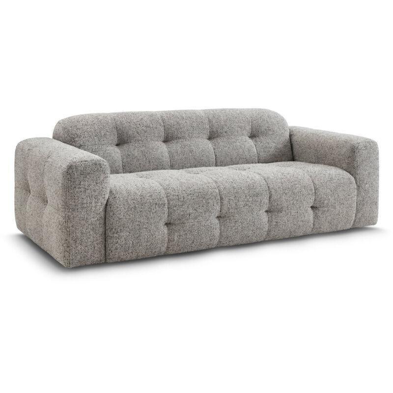 Vizon Rengi Kırçıllı Kumaş Takılmaya Dayanıklı 3 Kişilik Koltuk - 232 cm - 152132