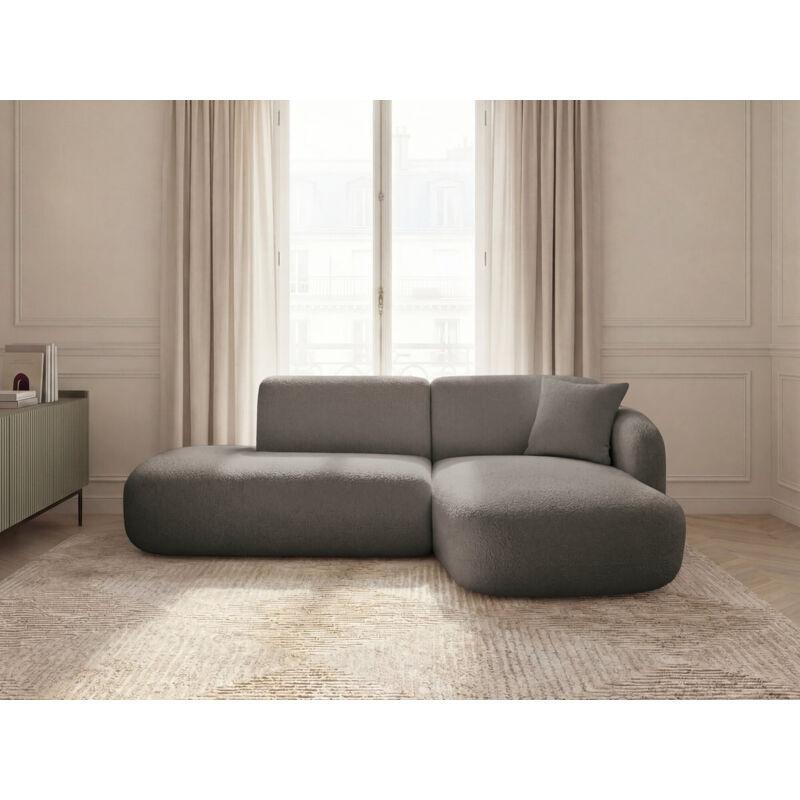 Vizon Rengi Şönil Kumaş Modüler Sağ Köşe Koltuk - 241x163 cm - 152006