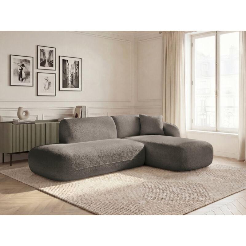 Vizon Rengi Şönil Kumaş Modüler Sağ Köşe Koltuk - 241x163 cm - 152006