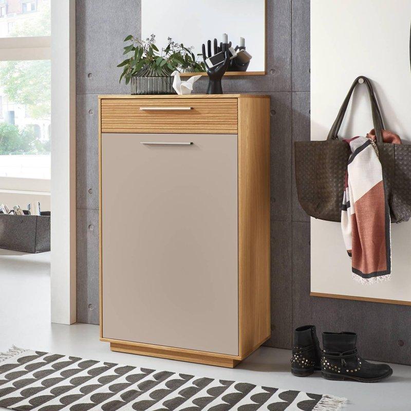 Vizon ve Beyaz Ahşap 4 Parçalı Oturaklı Aynalı Portmanto Vestiyer Seti - 150 cm - 158644