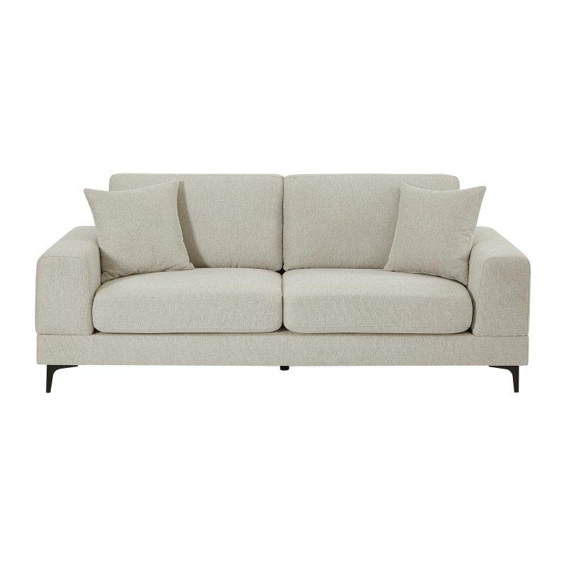 Yeşil Dokulu Kumaş Metal Ayaklı Çıkarılabilir Kılıflı İkili Koltuk - 198 cm - 156064