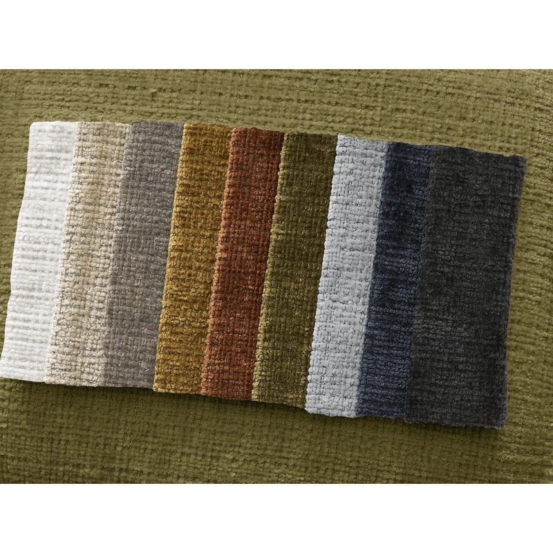 Yeşil Dokulu Kumaş Yataklı Sandıklı Sol Köşe Koltuk - 258x160 cm - 151961