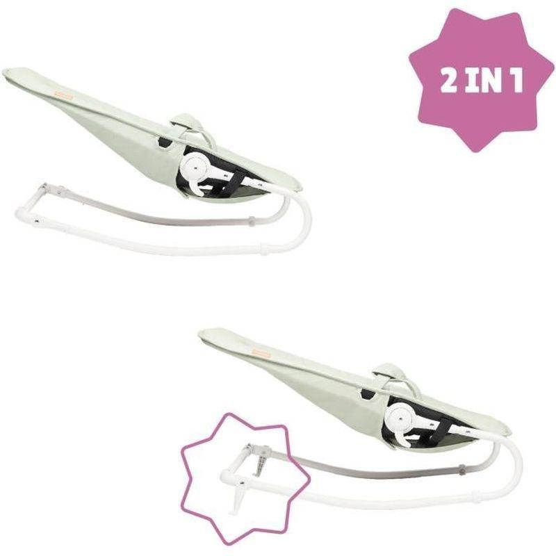 Yeşil Metal Katlanabilir Oyuncak Kemerli Sallanır Ana Kucağı Beşik - 162406