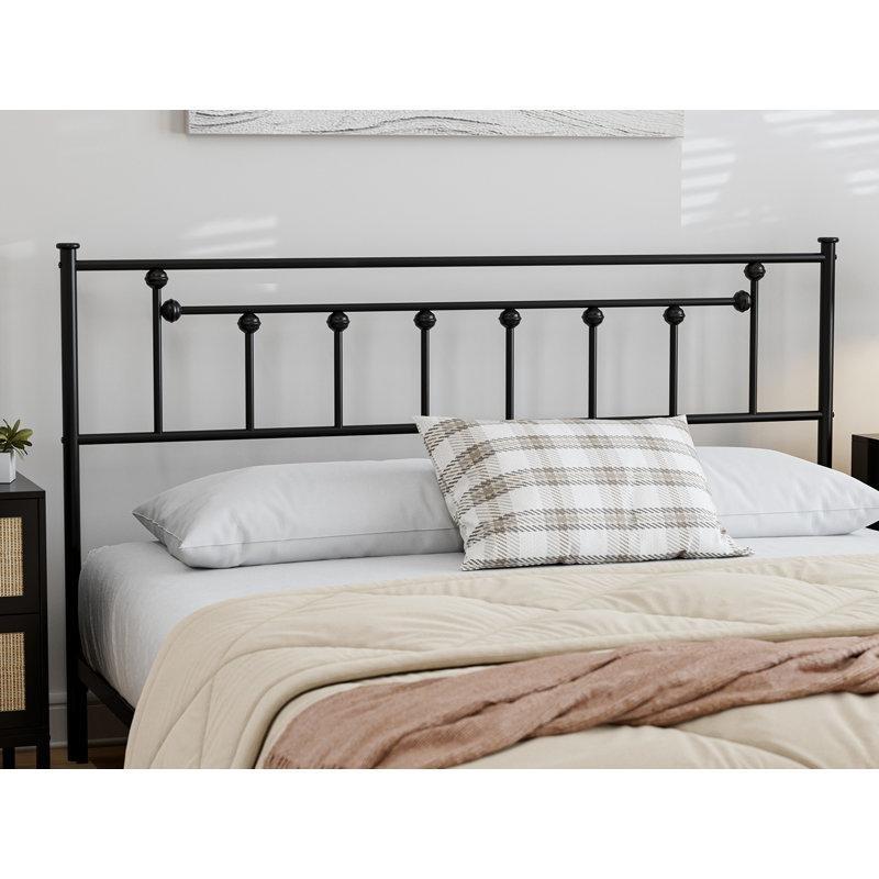 Yüksekliği Ayarlanabilir Metal Country Yatak Başlığı - 144 cm - 144534