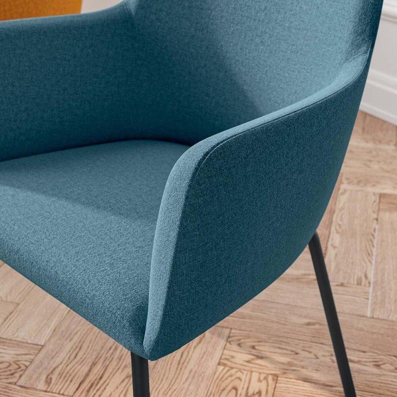 Yumuşak Döşemeli İnce Profilli İtalyan Tasarım Ofis Sandalyesi - 147393