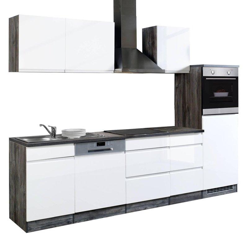 14 Parça Ankastre Cihazlı ve Evyeli Mutfak Modeli - 280 cm - 185612