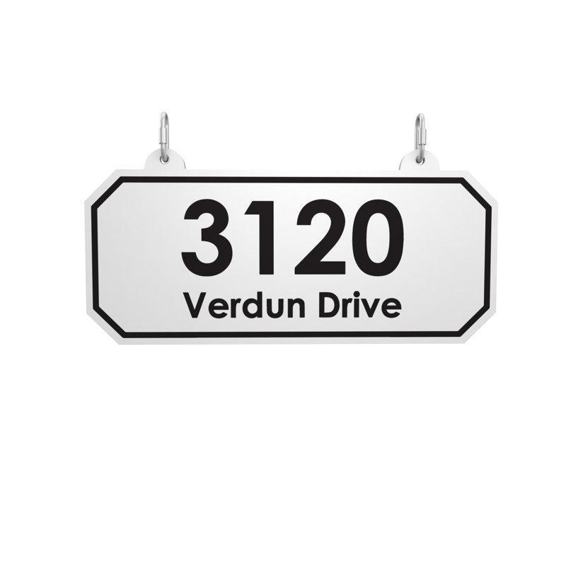Adres Plakalı Ayaklı Geniş Hacimli Posta Kutusu - 199 cm - 166045