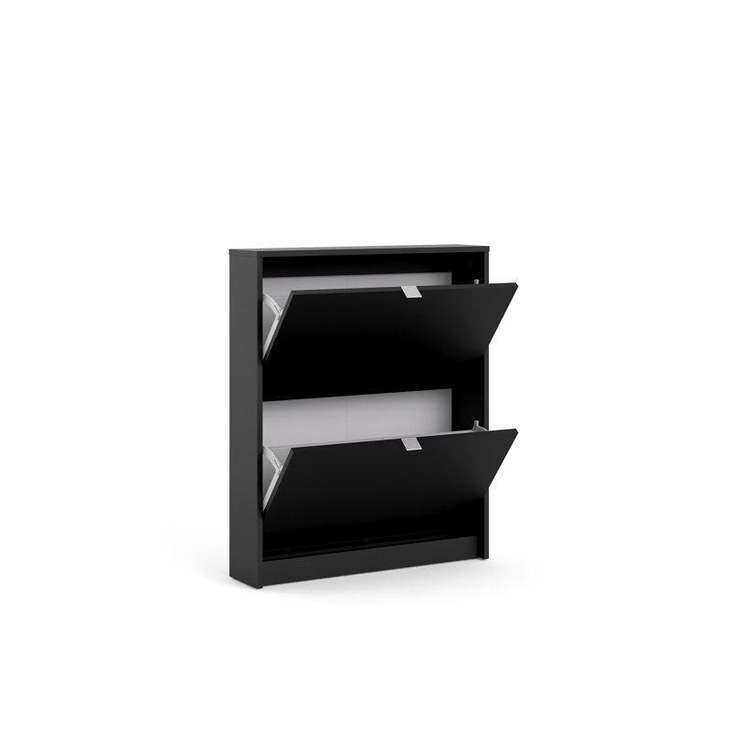 Ahşap 2 Düşer Kapaklı 6 Çift Kapasiteli Ayakkabılık - 71x17x86 cm - 229724