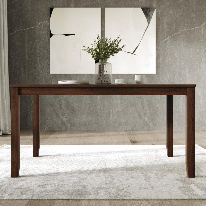 Ahşap Dikdörtgen 6 Kişilik Bohem Yemek Masası - 151x91 cm - 237493