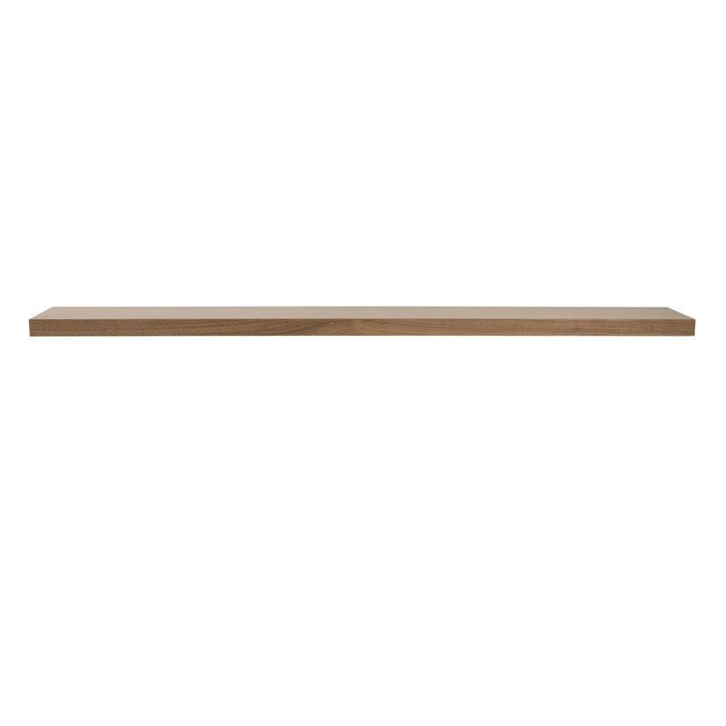 Ahşap Gizli Montajlı Duvar Rafı - 191 cm - 180399
