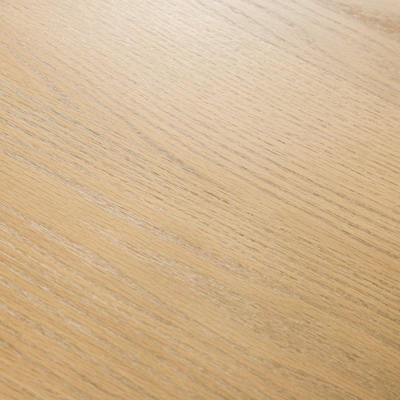 Ahşap Rattan Detaylı Oval Çift Kaideli Bohem Yemek Masası - 237434
