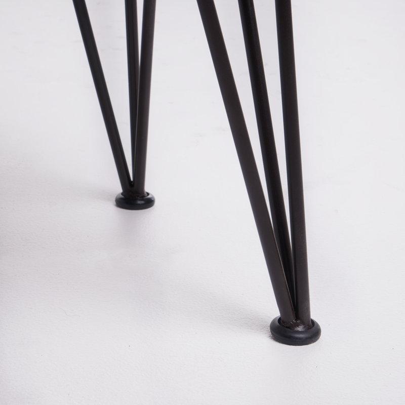 Akasya Ahşap ve Metal Sırtlıklı 3 Kişilik Bahçe Bankı - 122 cm - 172325