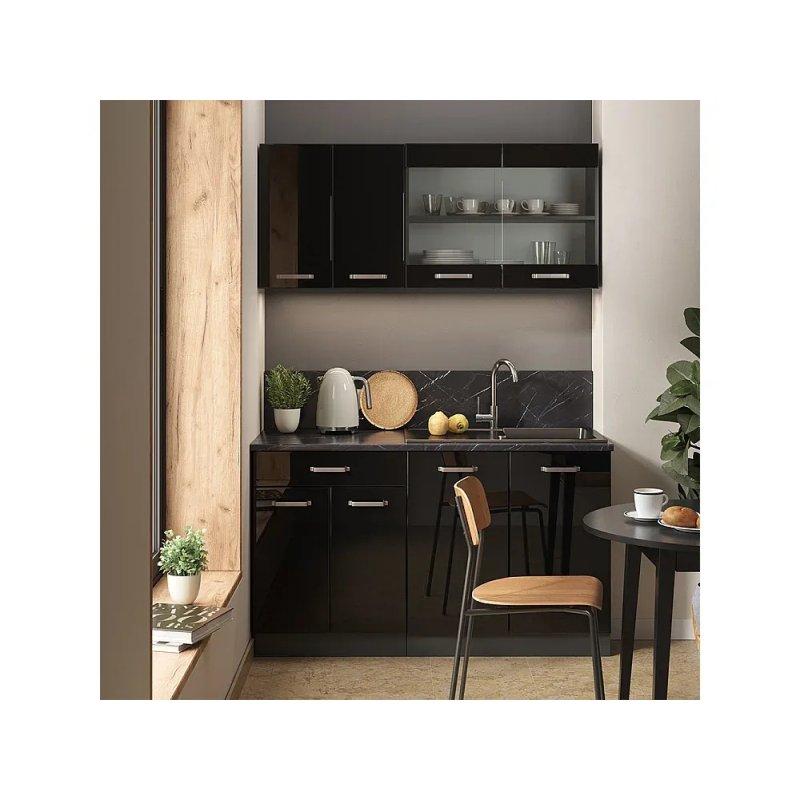 Antrasit Gri Hazır Mutfak Dolabı - 140 cm - 186463