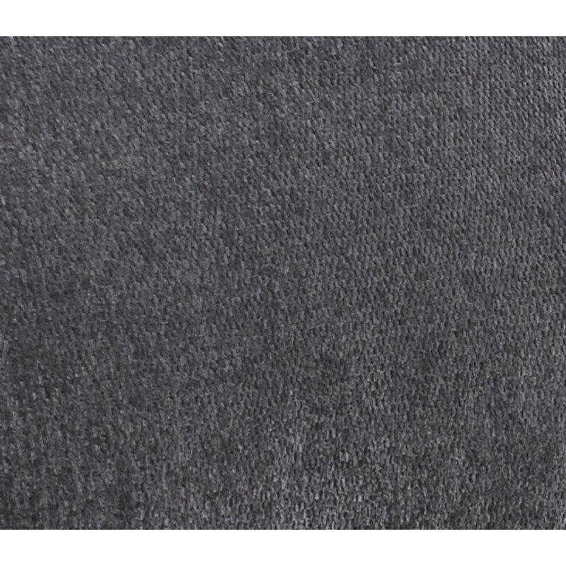 Antrasit Gri Şönil Kumaş Sağ Uzanmalı Masif Ahşap Ayaklı L Köşe Koltuk - 242x219 cm - 193042