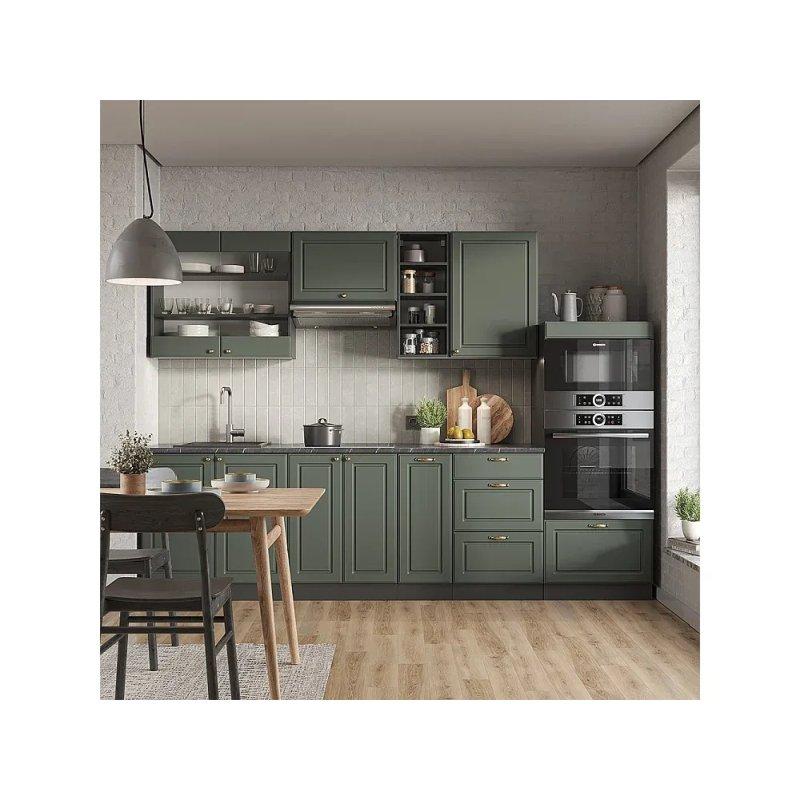 Antrasit ve Gold Meşe Mutfak Modeli - 280 cm - 186433