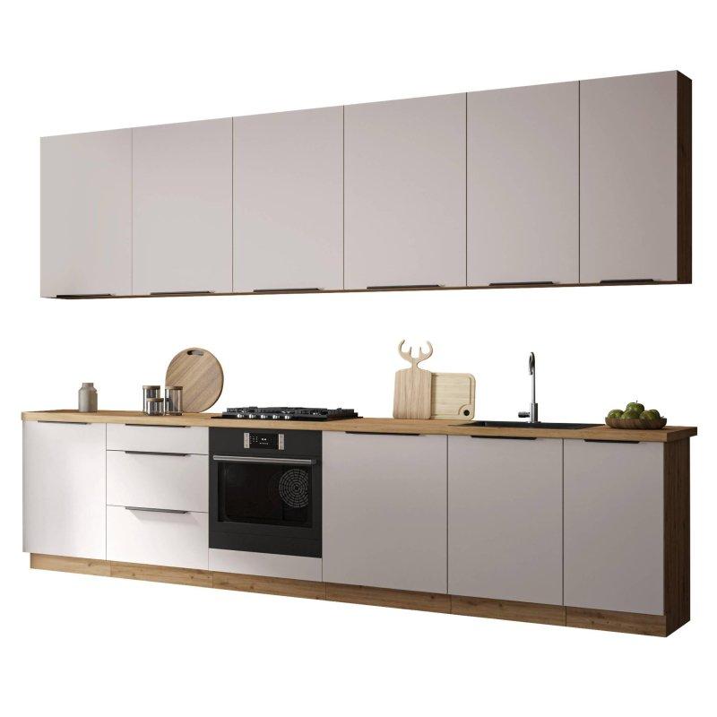 Aydınlatmalı Hazır Mutfak Modeli Solea II - 330 cm - 185336