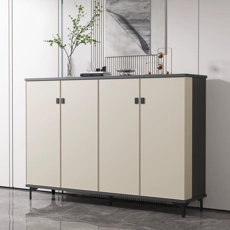 Bej Alüminyum Su Geçirmez Kapaklı Ayakkabılık Dolabı - 151 cm - 228248