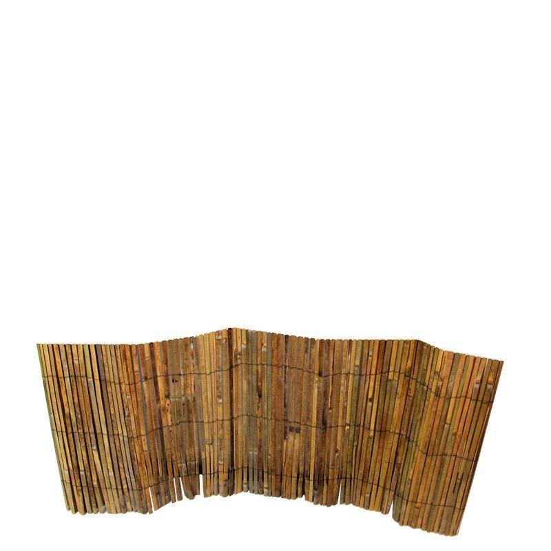 Bej Bambu Yarık Rulo Balkon Çiti - 92x427 cm - 174372