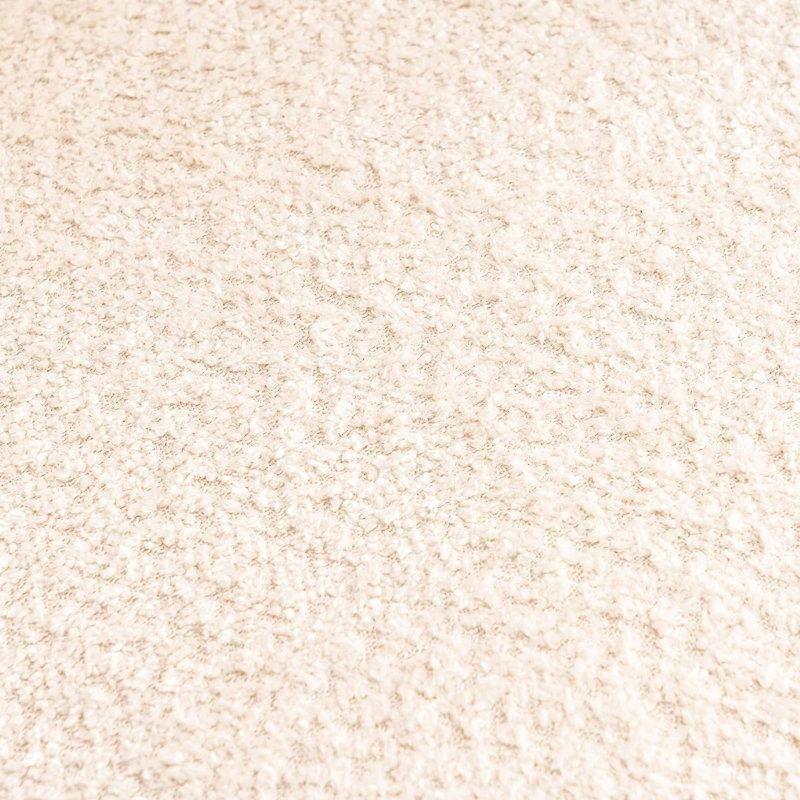 Bej Bukle Kumaş 360 Derece Döner 2li Set Berjer Tekli Koltuk - 204586