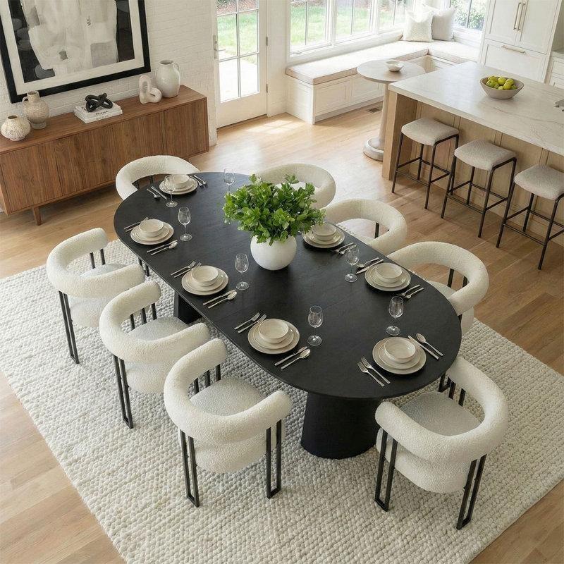 Bej Bukle Kumaş Kavisli Kollu Metal Ayaklı Tekli Koltuk 2li Set - 203774