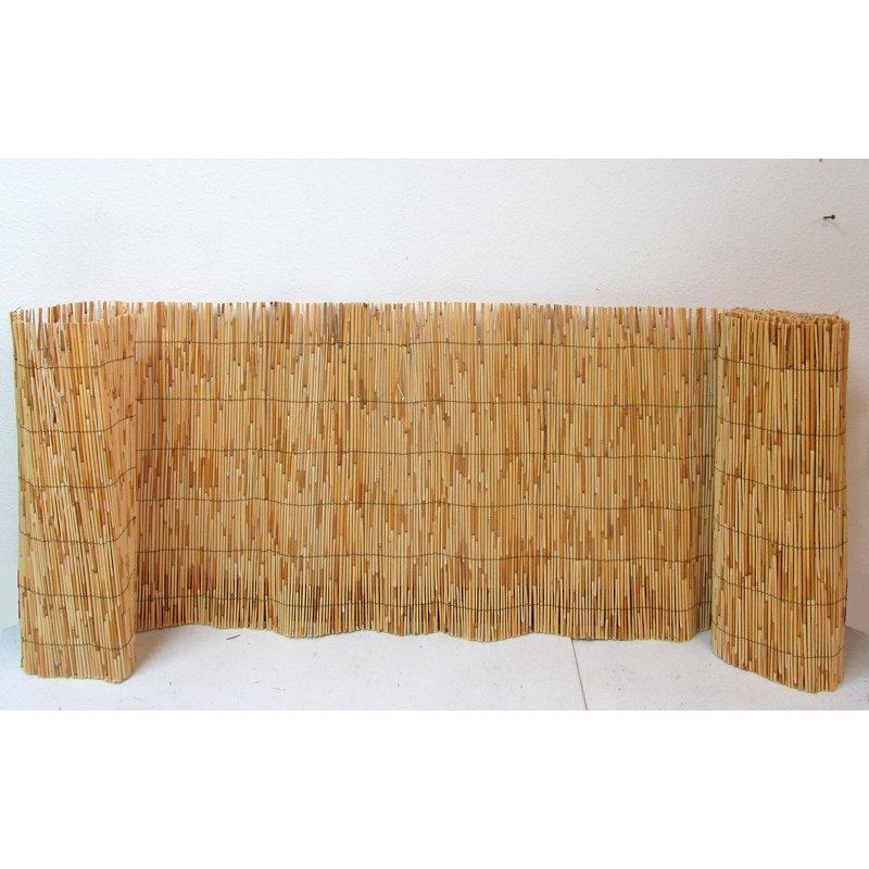 Bej Kamış Rulo Balkon Çiti - 92x427 cm - 174662