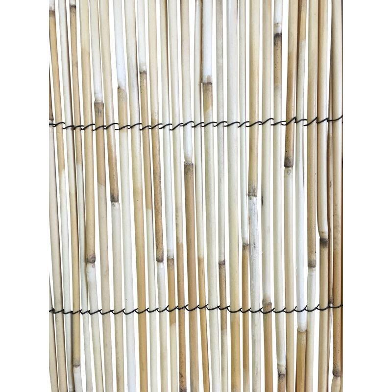 Bej Kamış Rulo Balkon Çiti - 92x427 cm - 174662