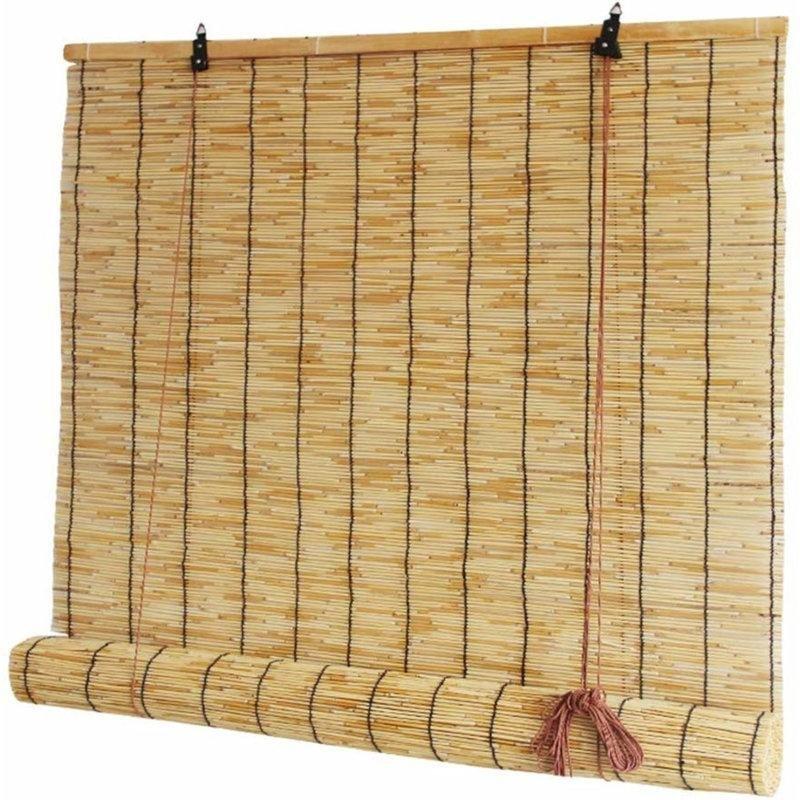 Bej Kamış Rulo Yarı Şeffaf Balkon Çiti - 122x183 cm - 174756