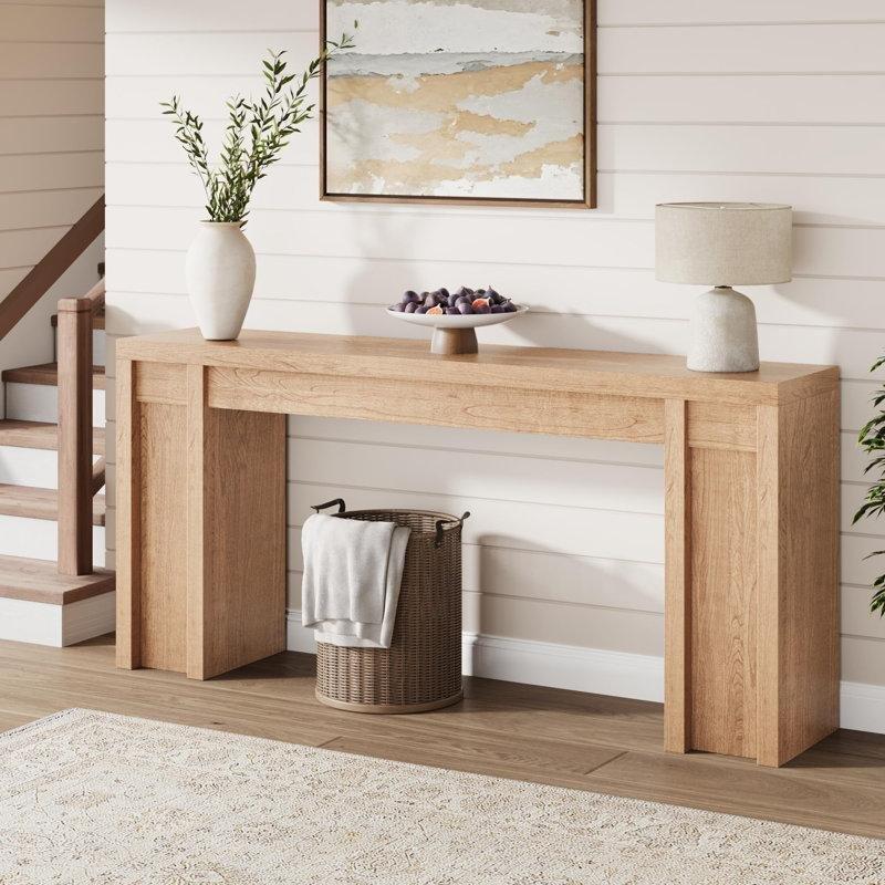 Bej MDF Raflı Koltuk Arkası Dresuar - 181 cm - 217455