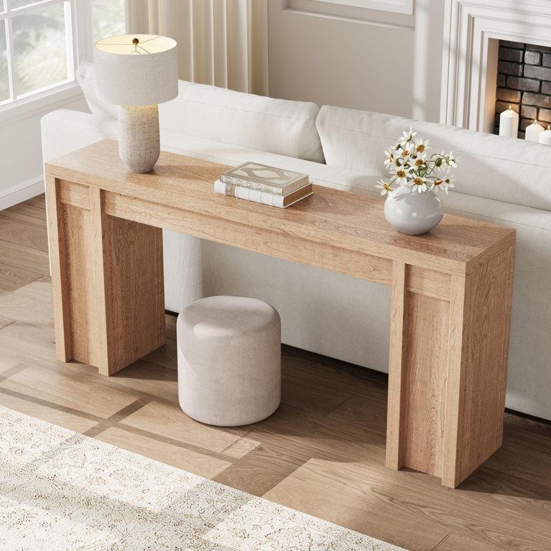 Bej MDF Raflı Koltuk Arkası Dresuar - 181 cm - 217455