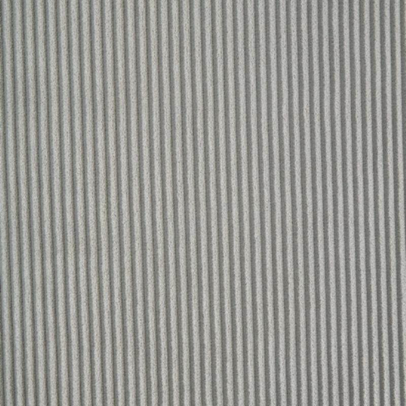 Bej Polyester Kumaş Masif Ahşap İskeletli Dikdörtgen Puf - 87x61 cm - 164989