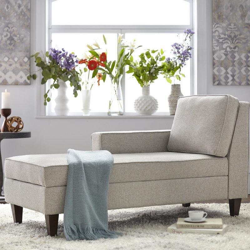 Bej Polyester Kumaş Saklama Alanlı Ceviz Ahşap Ayaklı Sağ Köşe Josephine Koltuk - 190288