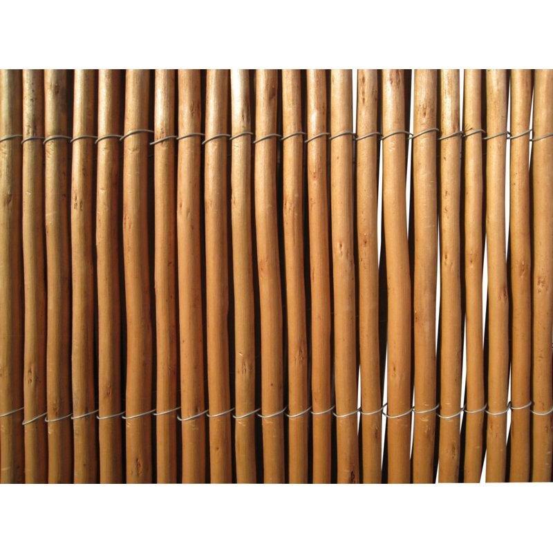 Bej Soyulmuş Söğüt Rulo Balkon Çiti - 92x244 cm - 174634