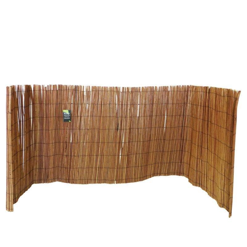 Bej Soyulmuş Söğüt Rulo Balkon Çiti - 92x244 cm - 174634